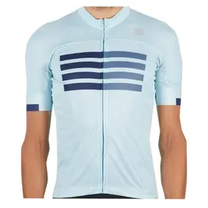 Pánsky cyklistický dres s krátkym rukávom SPORTFUL Wire jersey, blue sky blue blue sea Pánsky cyklistický dres s krátkym rukávom SPORTFUL Wire jersey, blue sky blue blue sea