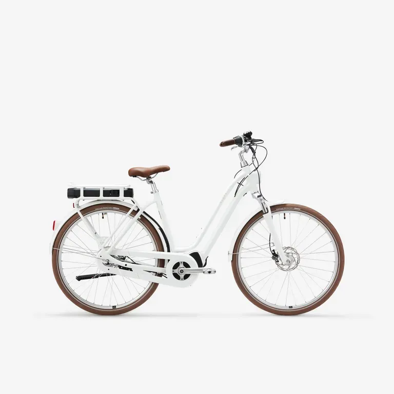 Mestský bicykel - Inteligentný mestský elektrobicykel Elops 920 E Connect biely Mestský bicykel - Inteligentný mestský elektrobicykel Elops 920 E Connect biely