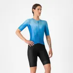 CASTELLI Cyklistické nohavice krátke s trakmi - A/C W - čierna CASTELLI Cyklistické nohavice krátke s trakmi - A/C W - čierna