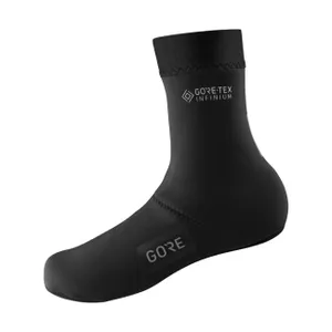 GORE Cyklistické návleky na tretry - SHIELD WINDSTOPPER® - čierna GORE Cyklistické návleky na tretry - SHIELD WINDSTOPPER® - čierna