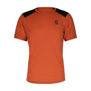 SCOTT Cyklistický dres s krátkym rukávom - DEFINED TECH SS - oranžová SCOTT Cyklistický dres s krátkym rukávom - DEFINED TECH SS - oranžová