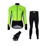 HOLOKOLO Cyklistický mega set - CLASSIC LADY - čierna/svetlo zelená HOLOKOLO Cyklistický mega set - CLASSIC LADY - čierna/svetlo zelená