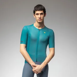 ALÉ Cyklistický dres s krátkym rukávom - EARTHY STYLE 2.0 PR-E - zelená ALÉ Cyklistický dres s krátkym rukávom - EARTHY STYLE 2.0 PR-E - zelená