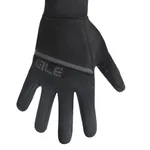 ALÉ Cyklistické rukavice dlhoprsté - SCIROCCO 2-IN-1 - čierna ALÉ Cyklistické rukavice dlhoprsté - SCIROCCO 2-IN-1 - čierna