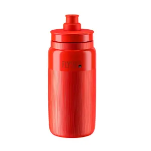ELITE Cyklistická fľaša na vodu - FLY TEX 550 ml - červená ELITE Cyklistická fľaša na vodu - FLY TEX 550 ml - červená