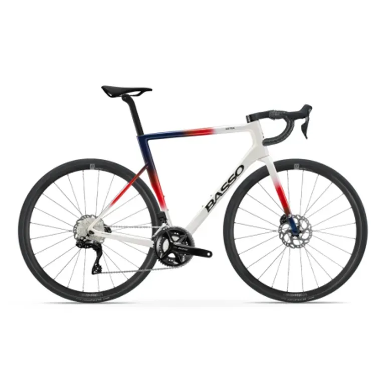 Cestný bicykel BASSO Astra, Shimano 105 Di2, Microtech MrLite, chroma white Cestný bicykel BASSO Astra, Shimano 105 Di2, Microtech MrLite, chroma white