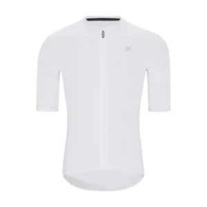 HOLOKOLO Cyklistický dres s krátkym rukávom - AEROLITE - biela HOLOKOLO Cyklistický dres s krátkym rukávom - AEROLITE - biela