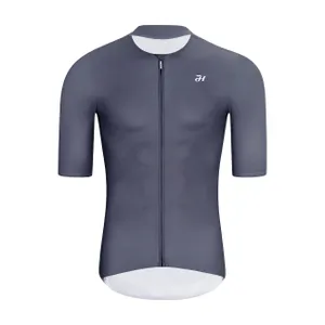 HOLOKOLO Cyklistický dres s krátkym rukávom - ELEVATE - fialová/antracitová HOLOKOLO Cyklistický dres s krátkym rukávom - ELEVATE - fialová/antracitová