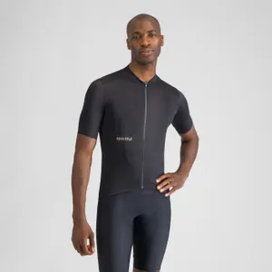 SPORTFUL Cyklistický dres s krátkym rukávom - CLASSIC - čierna SPORTFUL Cyklistický dres s krátkym rukávom - CLASSIC - čierna