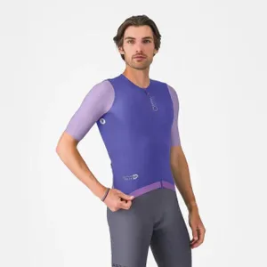 CASTELLI Cyklistický dres s krátkym rukávom - CORRETTO - fialová CASTELLI Cyklistický dres s krátkym rukávom - CORRETTO - fialová