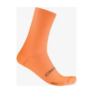 CASTELLI Cyklistické ponožky klasické - ESPRESSO 18 - oranžová CASTELLI Cyklistické ponožky klasické - ESPRESSO 18 - oranžová