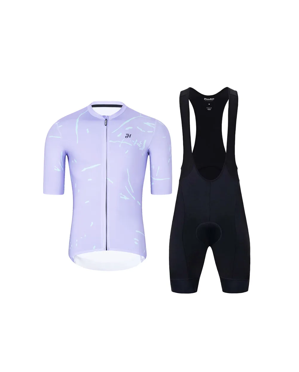 HOLOKOLO Cyklistický krátky dres a krátke nohavice - PASSION - modrá/fialová HOLOKOLO Cyklistický krátky dres a krátke nohavice - PASSION - modrá/fialová
