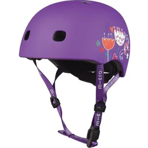 Šport a outdoor | Cyklistika | Prilby - Micro prilba Floral fialová, M Šport a outdoor | Cyklistika | Prilby - Micro prilba Floral fialová, M