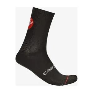 CASTELLI Cyklistické ponožky klasické - ENTRATA 12 - čierna CASTELLI Cyklistické ponožky klasické - ENTRATA 12 - čierna
