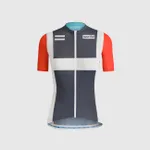 SPORTFUL Cyklistický dres s krátkym rukávom - CLASSIC HERITAGE W - modrá/biela/červená SPORTFUL Cyklistický dres s krátkym rukávom - CLASSIC HERITAGE W - modrá/biela/červená