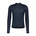 SCOTT Cyklistický dres s dlhým rukávom letný - ENDURANCE 10 - modrá SCOTT Cyklistický dres s dlhým rukávom letný - ENDURANCE 10 - modrá