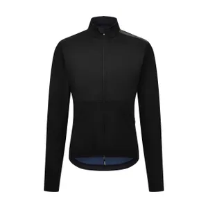 SANTINI Cyklistická zateplená bunda - WINDBLOCK - čierna SANTINI Cyklistická zateplená bunda - WINDBLOCK - čierna
