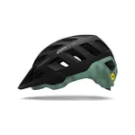 GIRO Cyklistická prilba - RADIX MIPS - čierna/zelená GIRO Cyklistická prilba - RADIX MIPS - čierna/zelená