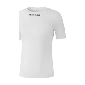 SHIMANO Cyklistické tričko s krátkym rukávom - VERTEX SS - biela SHIMANO Cyklistické tričko s krátkym rukávom - VERTEX SS - biela