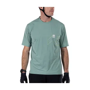 LEATT Cyklistický dres s krátkym rukávom - MTB TRAIL 1.0 X-FLOW - zelená LEATT Cyklistický dres s krátkym rukávom - MTB TRAIL 1.0 X-FLOW - zelená