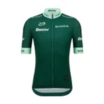 SANTINI Cyklistický dres s krátkym rukávom - TOUR DE FRANCE - GREEN JERSEY - zelená SANTINI Cyklistický dres s krátkym rukávom - TOUR DE FRANCE - GREEN JERSEY - zelená