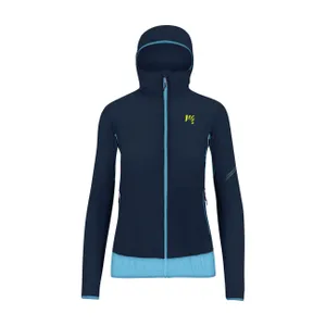 KARPOS Cyklistická vetruodolná bunda - LOT EVO W - modrá KARPOS Cyklistická vetruodolná bunda - LOT EVO W - modrá