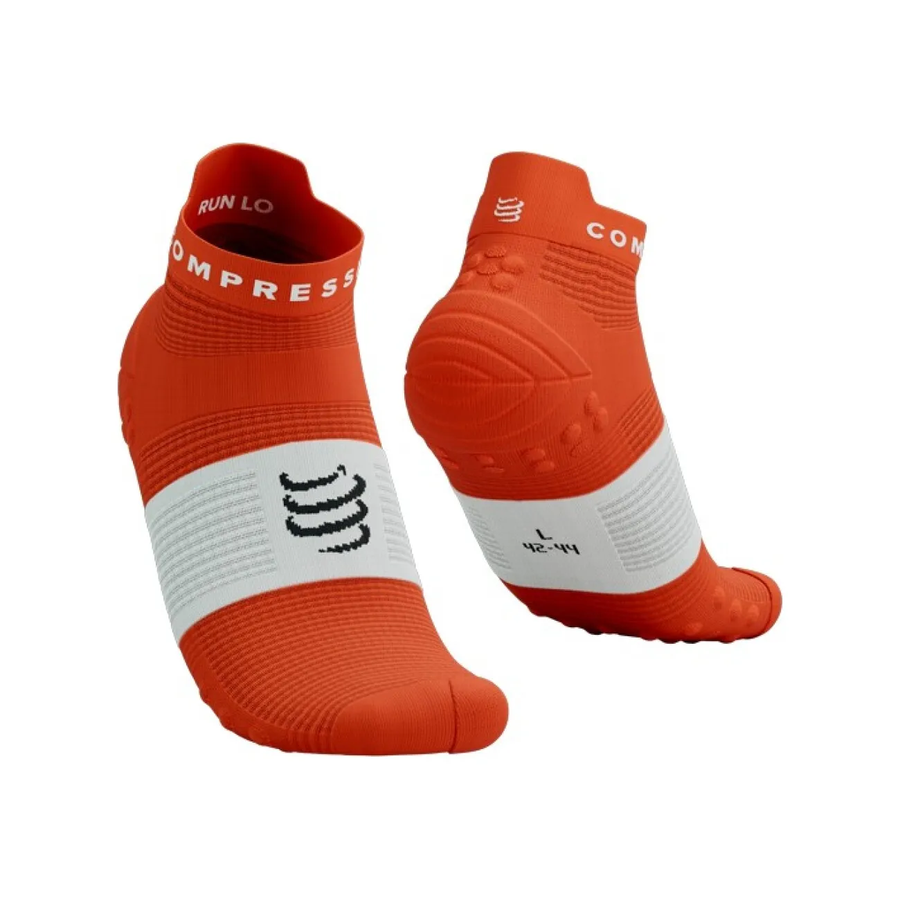 COMPRESSPORT Cyklistické ponožky členkové - PRO RACING SOCKS V4.0 RUN - červená COMPRESSPORT Cyklistické ponožky členkové - PRO RACING SOCKS V4.0 RUN - červená