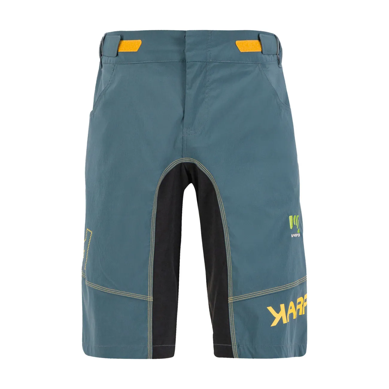 KARPOS Cyklistické nohavice krátke bez trakov - BALLISTIC EVO - modrá/šedá KARPOS Cyklistické nohavice krátke bez trakov - BALLISTIC EVO - modrá/šedá