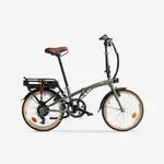 Skladací bicykel - Skladací elektrobicykel E-FOLD 500 zelený Skladací bicykel - Skladací elektrobicykel E-FOLD 500 zelený