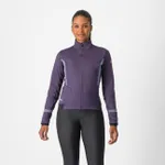 CASTELLI Cyklistická zateplená bunda - DINAMICA 2 - fialová CASTELLI Cyklistická zateplená bunda - DINAMICA 2 - fialová