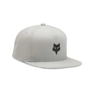 FOX Cyklistická čiapka - FOX HEAD SNAPBACK - šedá FOX Cyklistická čiapka - FOX HEAD SNAPBACK - šedá