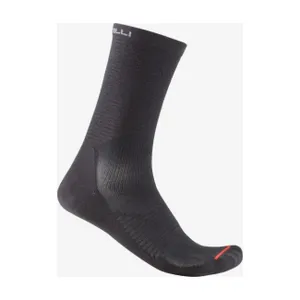 CASTELLI Cyklistické ponožky klasické - A/C 18 - čierna CASTELLI Cyklistické ponožky klasické - A/C 18 - čierna