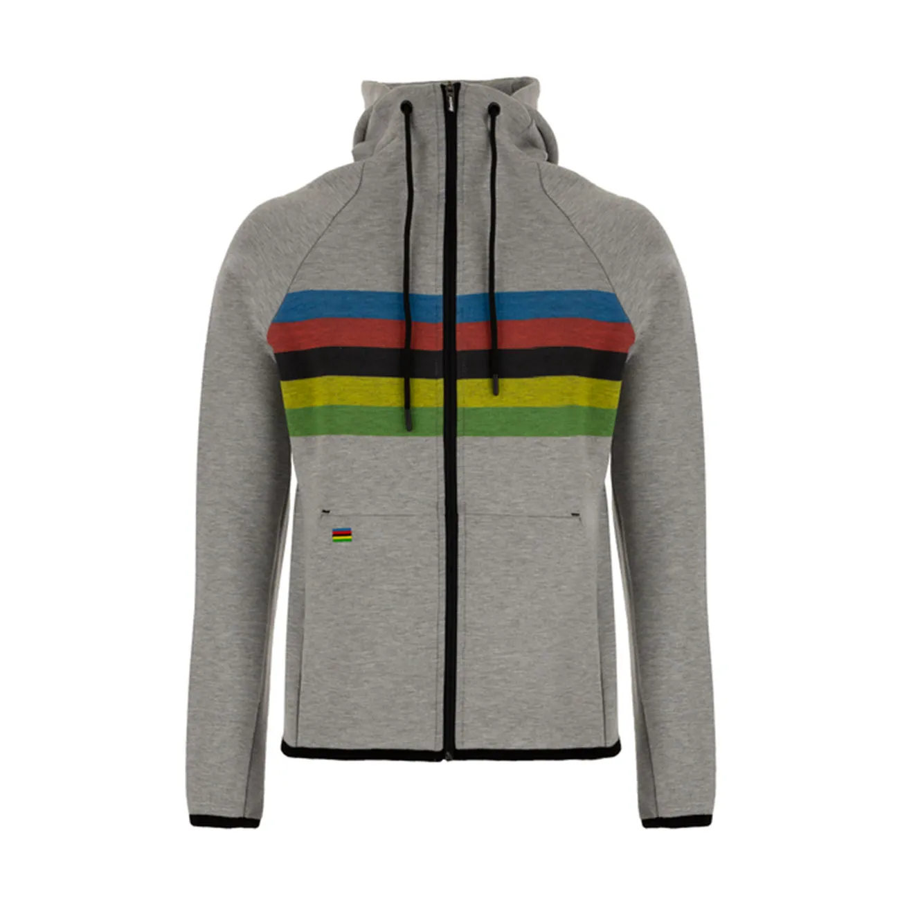 SANTINI mikina - UCI RAINBOW - šedá SANTINI mikina - UCI RAINBOW - šedá