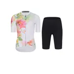 RIVANELLE Cyklistický krátky dres a krátke nohavice - FLOWERY LADY - čierna/viacfarebná RIVANELLE Cyklistický krátky dres a krátke nohavice - FLOWERY LADY - čierna/viacfarebná
