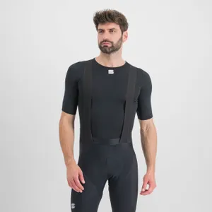 SPORTFUL Cyklistické tričko s krátkym rukávom - MIDWEIGHT LAYER - čierna SPORTFUL Cyklistické tričko s krátkym rukávom - MIDWEIGHT LAYER - čierna