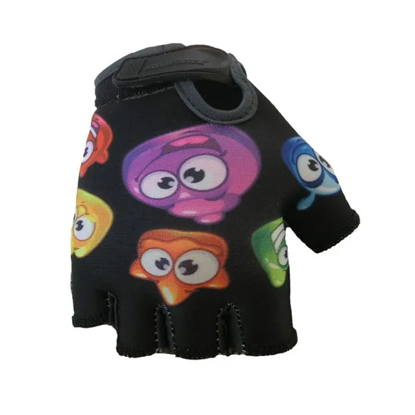 Detské cyklo rukavice POLEDNIK Baby Želáci čierna - 4 Detské cyklo rukavice POLEDNIK Baby Želáci čierna - 4