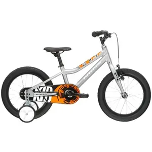 Detský bicykel Kross Racer 4.0 16" Gen 005 strieborná Detský bicykel Kross Racer 4.0 16" Gen 005 strieborná