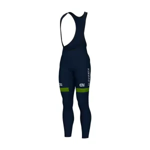 ALÉ Cyklistické nohavice dlhé s trakmi - SLOVENIAN FEDERATION PRIME 2024 - modrá/zelená ALÉ Cyklistické nohavice dlhé s trakmi - SLOVENIAN FEDERATION PRIME 2024 - modrá/zelená