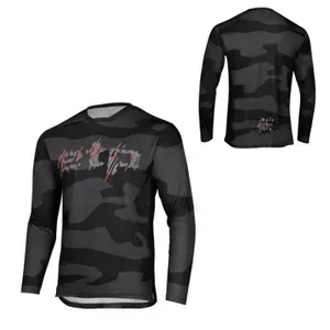 Pánsky cyklistický dres s dlhým rukávom Etape Rocky čierna/červená - XXL Pánsky cyklistický dres s dlhým rukávom Etape Rocky čierna/červená - XXL