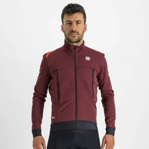 SPORTFUL Cyklistická zateplená bunda - FIANDRE WARM - bordová SPORTFUL Cyklistická zateplená bunda - FIANDRE WARM - bordová