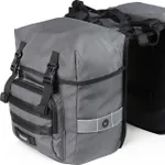 Šport a outdoor | Cyklistika | Cyklodoplnky | Tašky - Rhinowalk Dvojtaška na bicykel – RK24600 na zadný nosič sivá Šport a outdoor | Cyklistika | Cyklodoplnky | Tašky - Rhinowalk Dvojtaška na bicykel – RK24600 na zadný nosič sivá