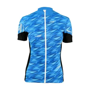 HAVEN Cyklistický dres s krátkym rukávom - SKINFIT NEO WOMEN - modrá/biela HAVEN Cyklistický dres s krátkym rukávom - SKINFIT NEO WOMEN - modrá/biela