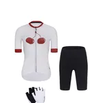 RIVANELLE Cyklistický mega set - FRUIT LADY - čierna/biela/červená RIVANELLE Cyklistický mega set - FRUIT LADY - čierna/biela/červená