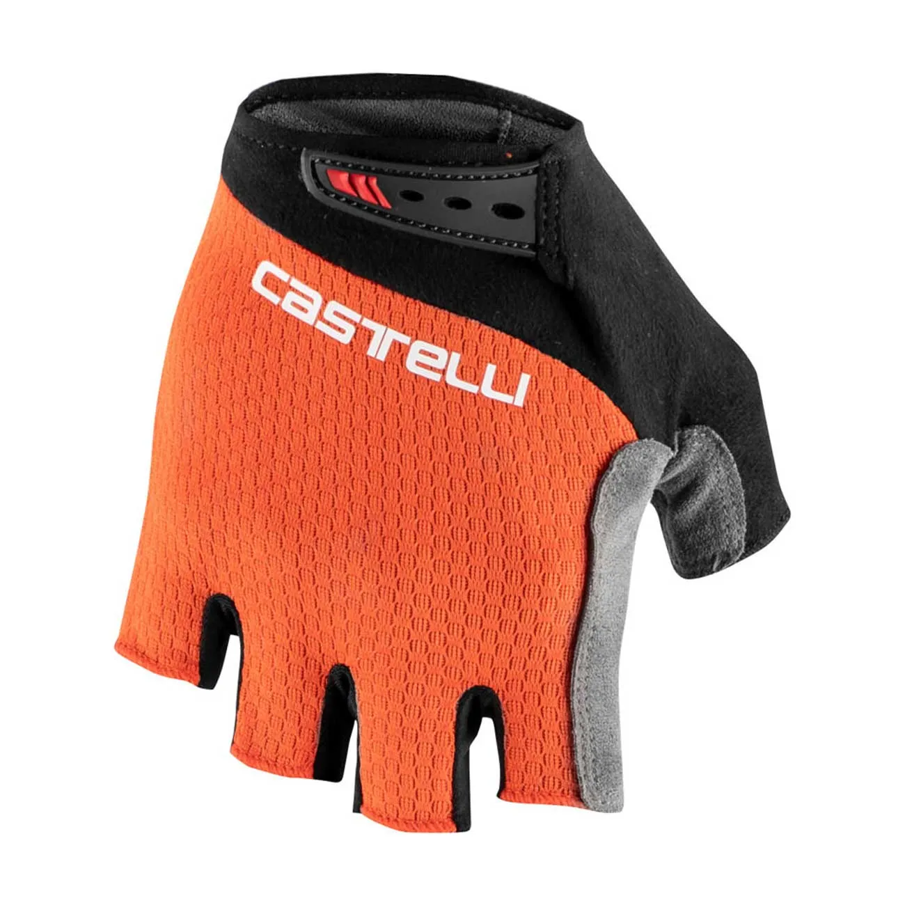 CASTELLI Cyklistické rukavice krátkoprsté - ENTRATA V - červená CASTELLI Cyklistické rukavice krátkoprsté - ENTRATA V - červená