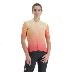 Dámsky cyklistický dres s krátkym rukávom SPORTFUL Rocket w jersey, pompelmo pale lime Dámsky cyklistický dres s krátkym rukávom SPORTFUL Rocket w jersey, pompelmo pale lime