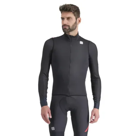 Pánska cyklistická vesta SPORTFUL Fiandre light no rain vest, black Pánska cyklistická vesta SPORTFUL Fiandre light no rain vest, black