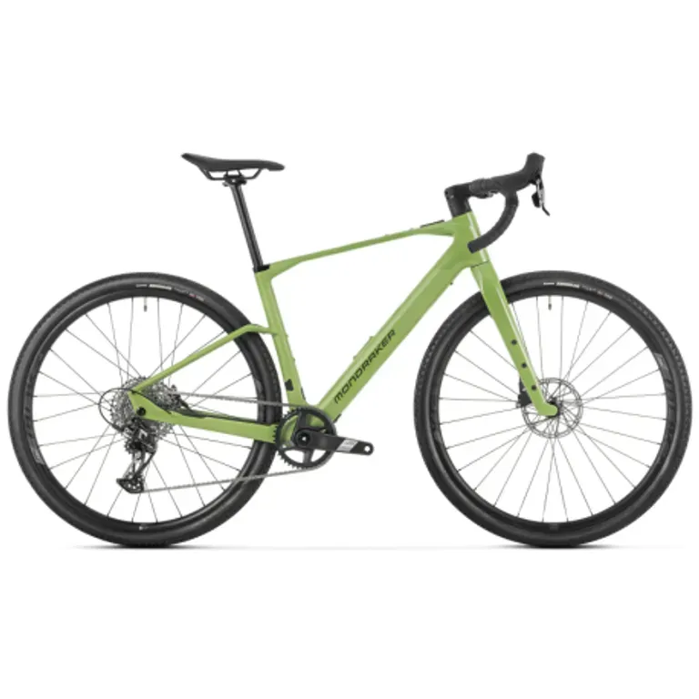 Gravel elektrobicykel MONDRAKER Dusty S, overland green Gravel elektrobicykel MONDRAKER Dusty S, overland green