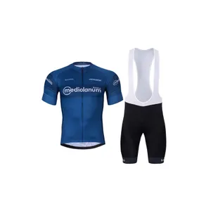 BONAVELO Cyklistický krátky dres a krátke nohavice - GIRO D´ITALIA - modrá/čierna BONAVELO Cyklistický krátky dres a krátke nohavice - GIRO D´ITALIA - modrá/čierna