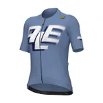 ALÉ Cyklistický dres s krátkym rukávom - SAUVAGE PR-E - modrá/biela ALÉ Cyklistický dres s krátkym rukávom - SAUVAGE PR-E - modrá/biela