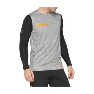 100% SPEEDLAB Cyklistický dres bez rukávov - R-CORE CONCEPT - šedá 100% SPEEDLAB Cyklistický dres bez rukávov - R-CORE CONCEPT - šedá
